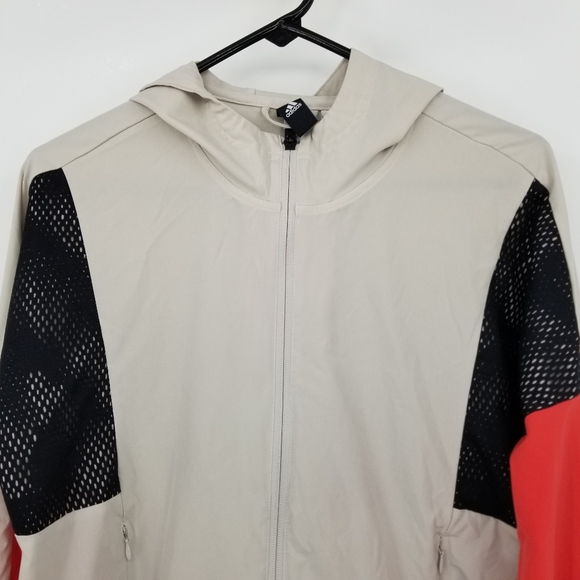 Adidas Colorblock Pink Women's Jacket Size Medium - Picture 5 of 13